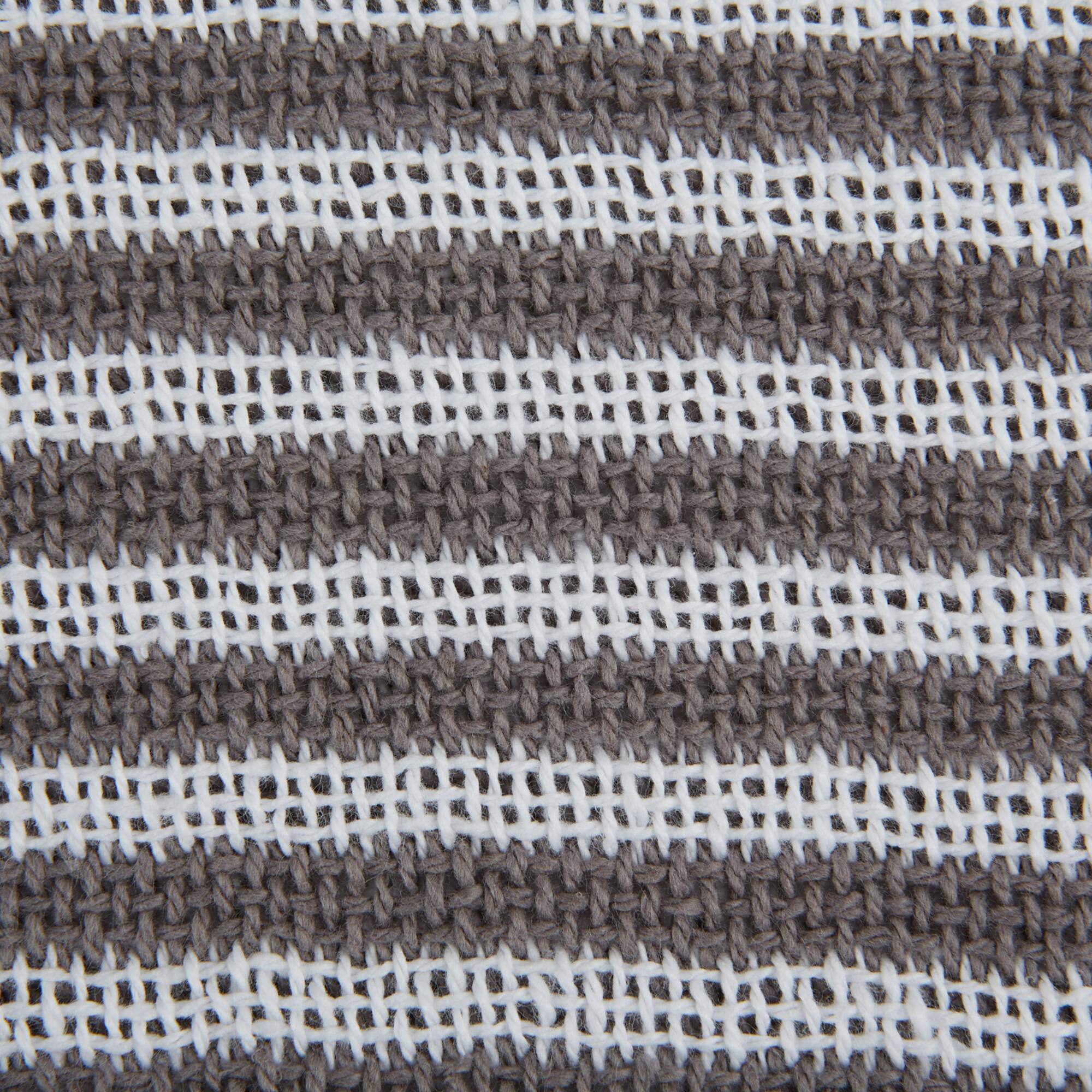 Gray Square Throw